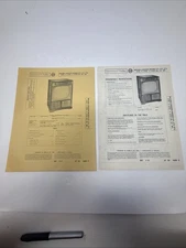 Vintage 1957 SAMS PHOTOFACT - SETCHELL-CARSON MODELS