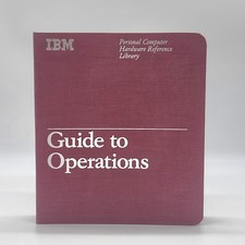 IBM Guide to Operations Personal Computer XT 6280085 w/ Disks  Slipcase