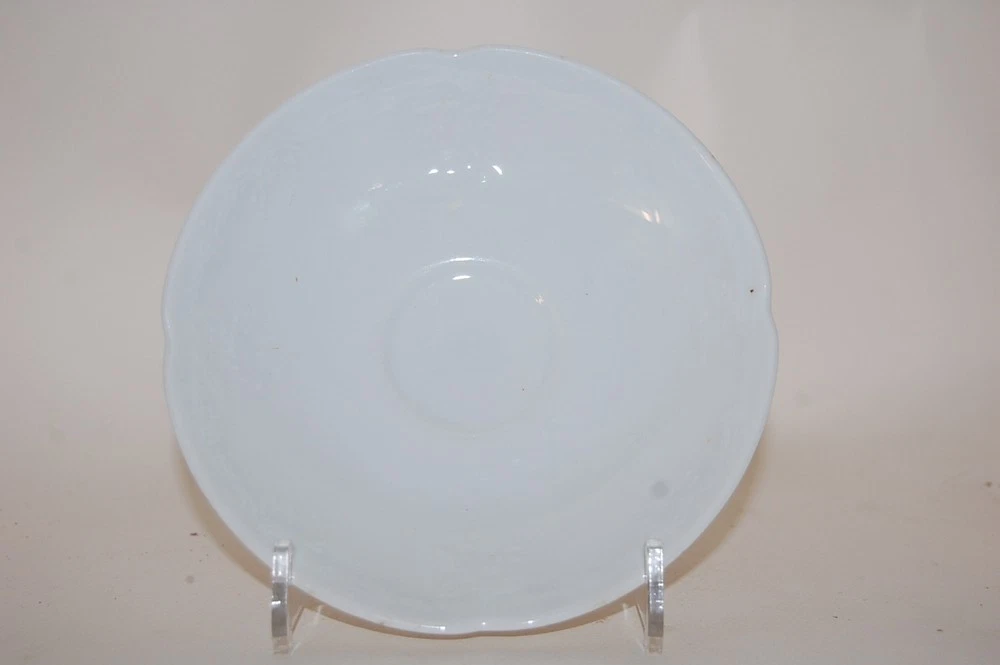 6 Untertasse 14,2 cm Dubarry weiss Kaiser Porzellan