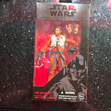 Hasbro Star Wars Black Series 07 Poe Dameron Figure w Accessories Force Awakens