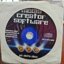 Media Creator Software PC Data Disc (PlayStation 2, PS2 2004)
