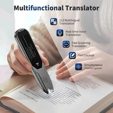 Smart Scanning Translator Pen X10 112 Languages Instant Voice Dyslexia, US Ship!
