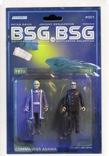 Battlestar Galactica: BSG vs. BSG #1C VF/NM; Dynamite | Action Figure Variant -