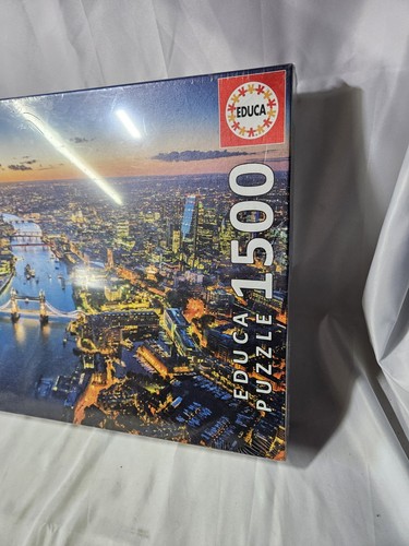 Educa 1500 Piece Jigsaw Puzzle ‘ London Aerial View’ 85x60cm Brand New - Picture 3 of 10