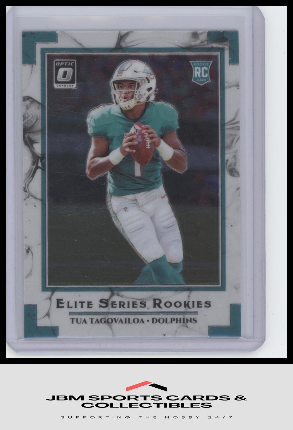 2020 Donruss Optic #ESR-TT Tua Tagovailoa Rookie Elite Series