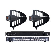AMP-16CH 16 Channels Wireless Antenna Distribution System,14 Outputs  2 Casc...