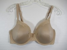 Maidenform Comfort Devotion Extra Full Coverage Bra 36DD Beige Underwire 09404
