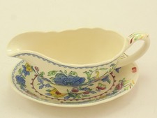 Mason's Ironstone Regency Pattern C4475 Gravy Boat & Saucer C 1930-1950