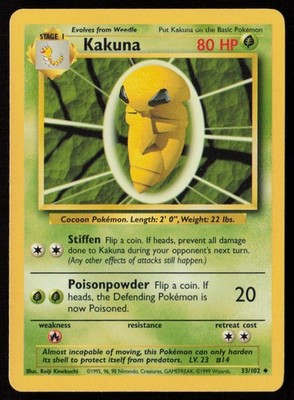 Base Set #033/102 Kakuna
