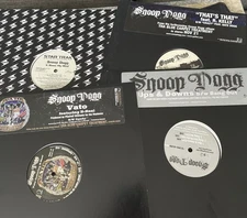 Lot of 4 Snoop Dogg 12” Vinyl Record blows my mind Vato Up Down That’s  That 