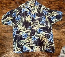 Vintage Original Island Sport Men s Hawaiian Size L 100 Rayon Button-Up Shirt