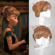 Cosplay Wig Newest Disney Frozen Anna Styled Coronation , Special wigs