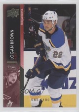 2021-22 Upper Deck Extended Series Exclusives 85/100 Logan Brown #633 e9p