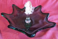 Vintage Murano Venetian Italian Italy MCM Art Glass Dolphin Fish Hand Blown