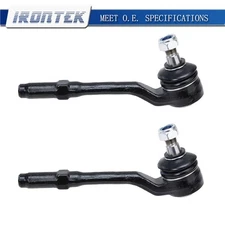 Irontek 2Pcs Front Outer Tie Rods Ends Set for BMW X5 2000 2001 2002 2003