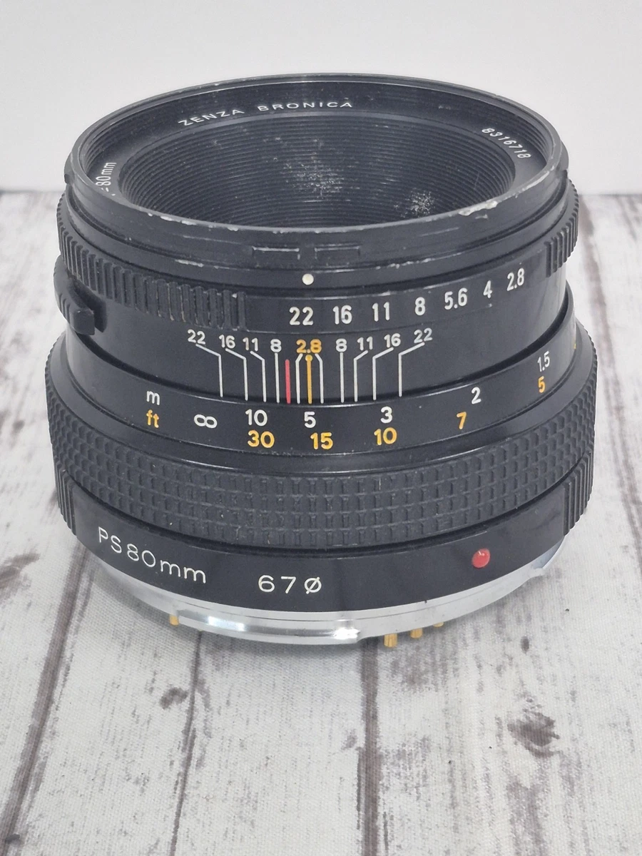 【美品】Zenza Bronica s 80mm f/2.8 ZENZA BRONICA SQ-A AEファインダー / ZENZANON-S 80mm F2.8 整備済