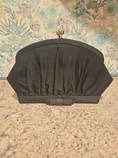 Vintage L And M Spot- Lite Made In The USA Clutch Black