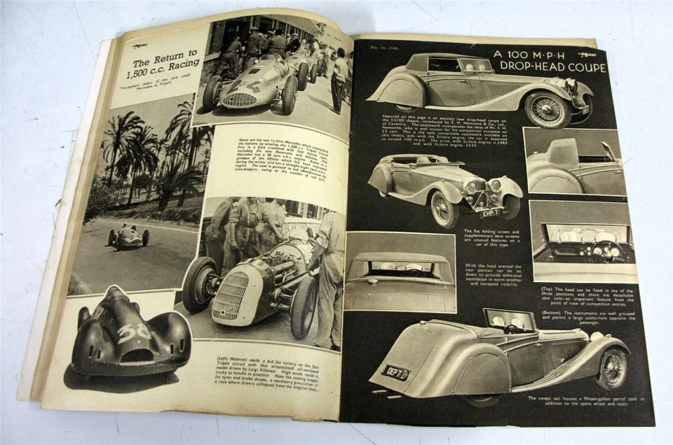 The MOTOR Magazine 16 May 1939 WHITSUN HOLIDAY NUMBER Daimler Dolphin Road Test - Image 4 of 4