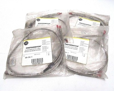 (NEW)   Glass Fiber Optic Reflective Beam Photoswitch  . 99-34-1 #hj