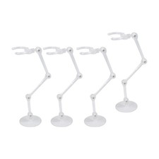4x Action Base Display Stand F&uuml;r   1/144 1/100 Actionfiguren Klar