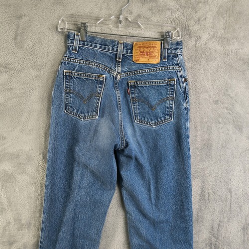 Levi's 550 Jeans Womens 6 L Mis Relaxed Fit Tapered Leg 90s Vintage - Picture 4 of 11