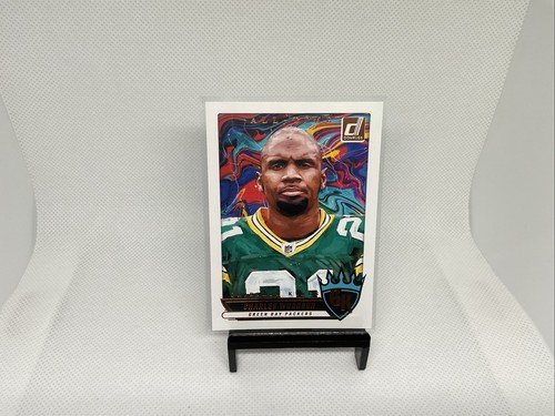 Charles Woodson #ATGK-CWN 2025 Panini Donruss All-Time Gridiron Kings Autograph card