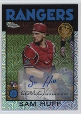 2021 Topps Silver Pack Series 2 1986 Chrome Baseball 108/149 Sam Huff Auto 1ss3