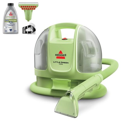 BISSELL Little Green Mini Portable Carpet & Upholstery Cleaner 4075 w/ Tools
