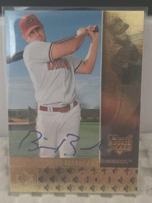 2007 SP Rookie Edition Brian Barden AUTOGRAPH Diamondbacks *
