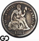 1883 Seated Liberty Dime