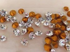 Full factory pack 72 Swarovski Rhinestones 40ss Crystal/foiled. #1100