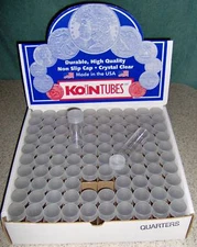 100 KOIN Quarter Coin Tubes state national park New! Washington silver storage 