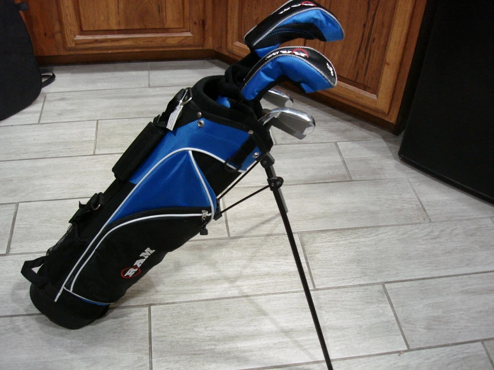 Ram G-Force Junior Golf Clubs W/Bag Driver/Fairway Mid Iron Short Iron Putter RH - Image 3 of 4