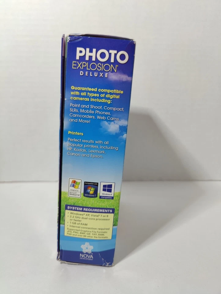 Photo Explosion Deluxe V2 Windows XP Digital Photo Editing PC Software NEW - Image 4 of 4