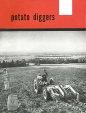 IH McCormick Nos. 12 16 & 17 Potato Diggers 1 2 Row Dealer Sales Brochure