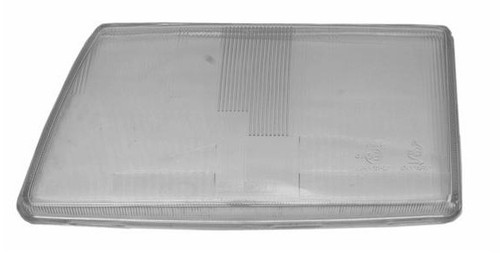 AUDI C3 100 200 5000 Headlight Glass Lens PAIR ( Left + Right ) 1982 - 1990 - Picture 3 of 3