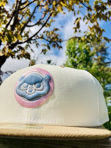 New Era 59fifty - Just Caps DROP 1 Chicago Cubs Size 7 1/4 Fitted - Hat Club - Picture 4 of 7