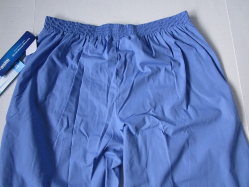 Landau Essentials Women's XXL Blue Elastic Waist Scrub Pants 8327 NWT - Picture 11 of 12