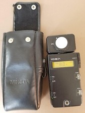 Minolta Flash/Ambient Meter III 3 with its case Tested, works as it should. Read