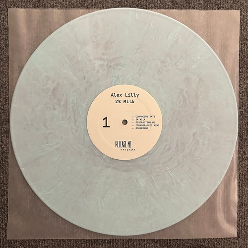Alex Lilly 2% Milk LP Colored Vinyl Record 2019 Release Me Recs. Alt/Indie Pop - Foto 4 di 6