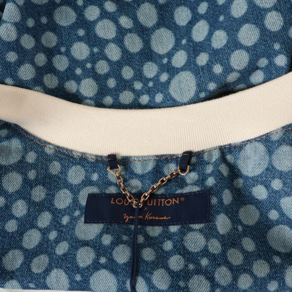 Louis Vuitton x Yayoi Kusama 23AW Cotton Denim shirt L Men's Louis Vuitton x Yayoi Kusama 23AW Cotton Denim shirt L Men's