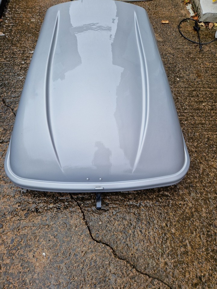 Grey Roof Box . Car Luggage Box. eBay
