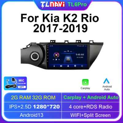 For KIA Rio 3 K2 Audio GPS Navigation Carplay Car Radio Video Multimedia Player