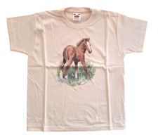 Wild Side LA - CA T-Shirt Horse Child Size 5/6 Years, Equestrian