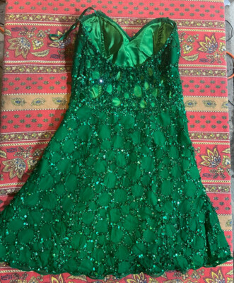 scala green dress La Scala 25925 Miranda Dress Shop