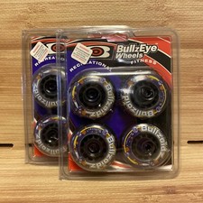 2 Sets Bullzeye Wheels Inline Skate Rollerblade Wheels Sz 70