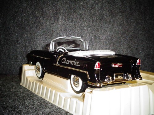 CHEVROLET BOWTIE LOGO 1955 CHEVY BEL AIR CONVERTIBLE LIBERTY CLASSICS DIECAST - 第 8/12 張圖片