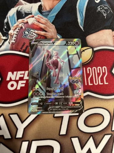 Pokémon TCG Go Mewtwo V 72/78 072/078 Alternate Alt Art Ultra Rare Card NM/M 