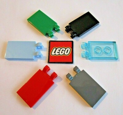 LEGO Flagge Fliese 2x3 mit Clips-Farbe wählbar (2er Pack)-Design 30350/65886