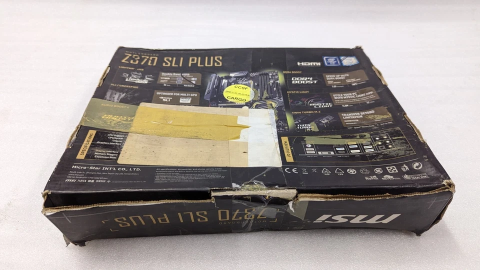 MSI - Z370 SLI PLUS (Socket LGA1151) Placa Base USB 3.1 Gen 1 Intel - Negra - Imagen 4 de 4